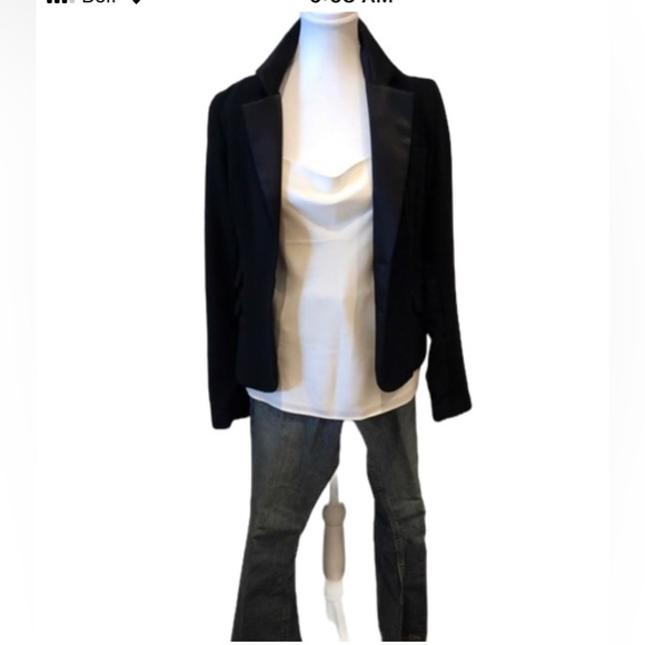 J Brand Finley Spaghetti Strap Cream color Silk Cami Size M - Picture 14 of 14